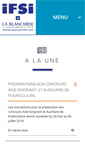 Mobile Screenshot of ifsilablancarde.com